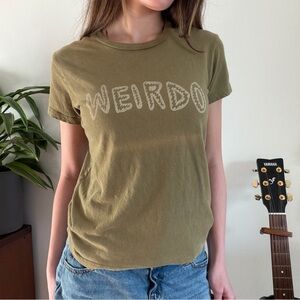 Mother the boxy goodie goodie graphic tee size small